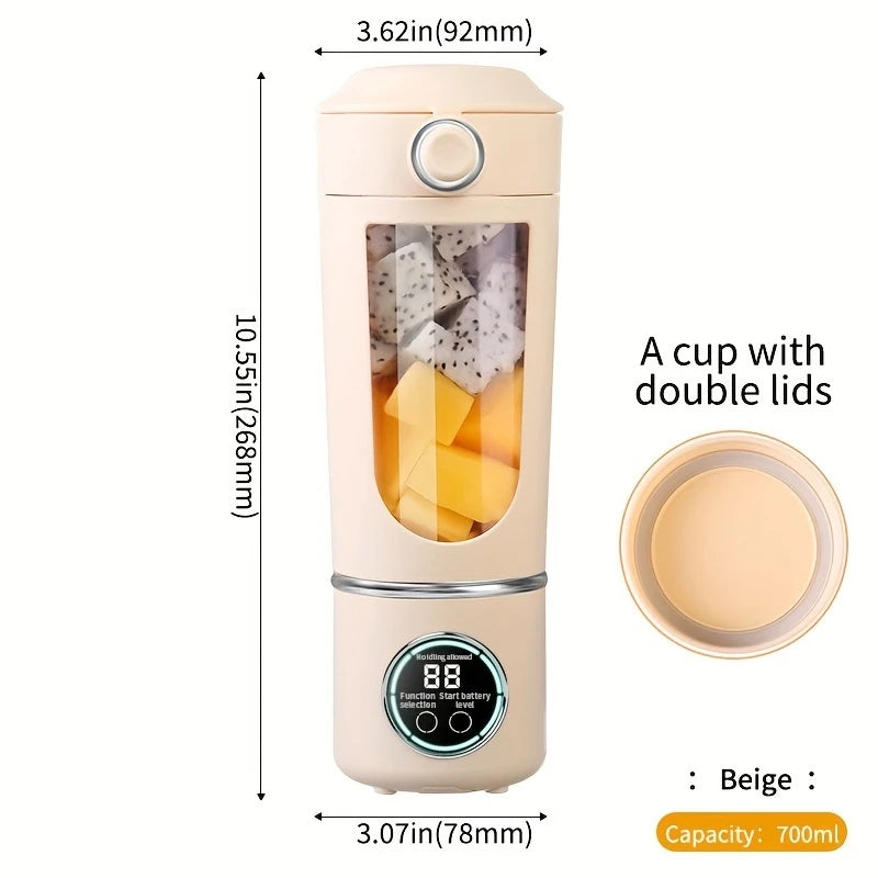 Portable USB Rechargeable Blender 23OZ