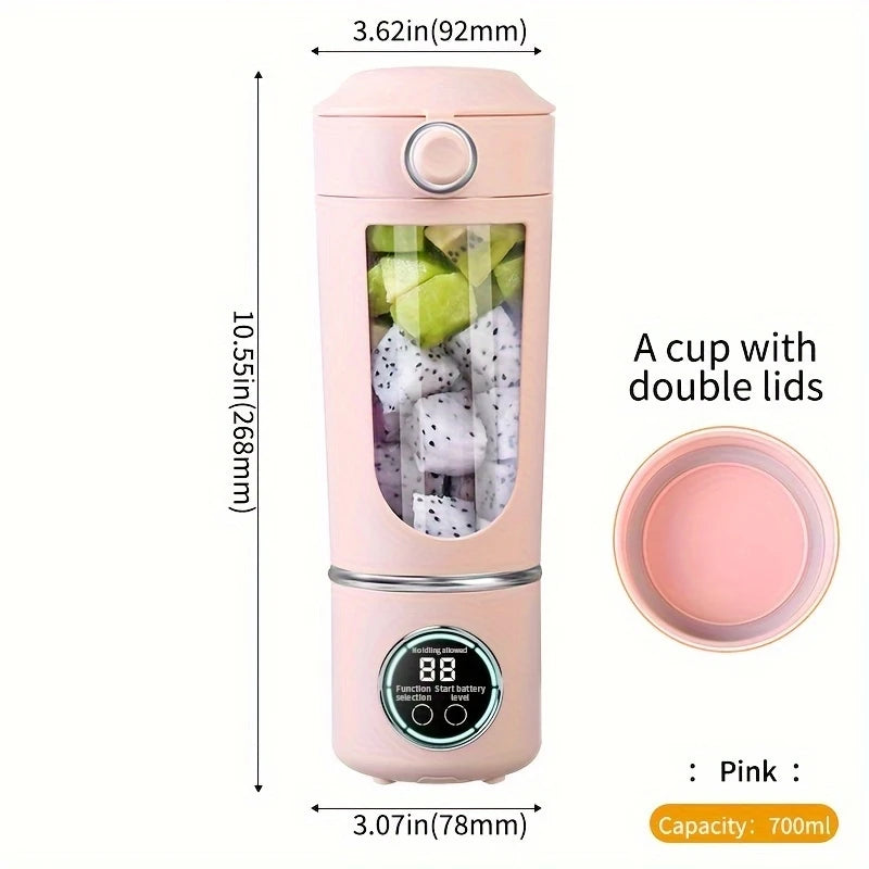Portable USB Rechargeable Blender 23OZ
