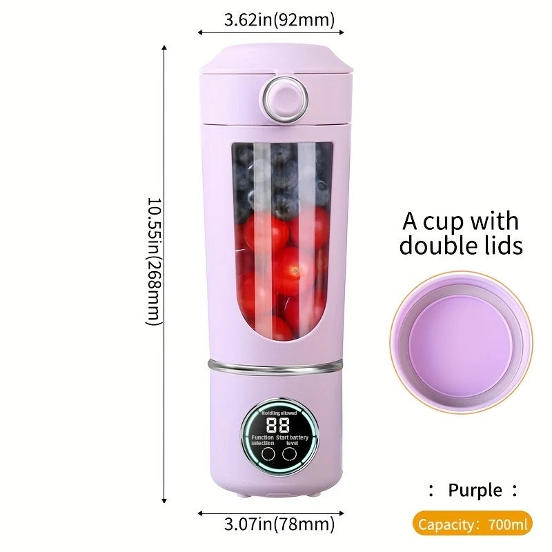 Portable USB Rechargeable Blender 23OZ