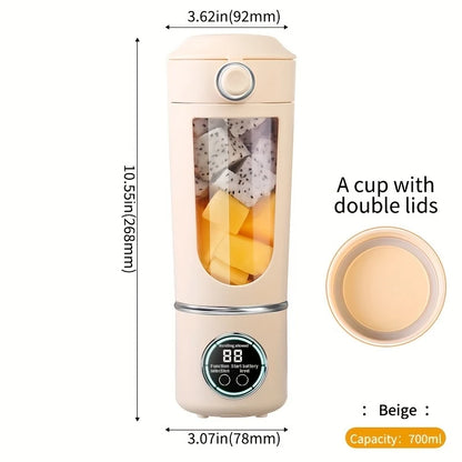 Portable USB Rechargeable Blender 23OZ